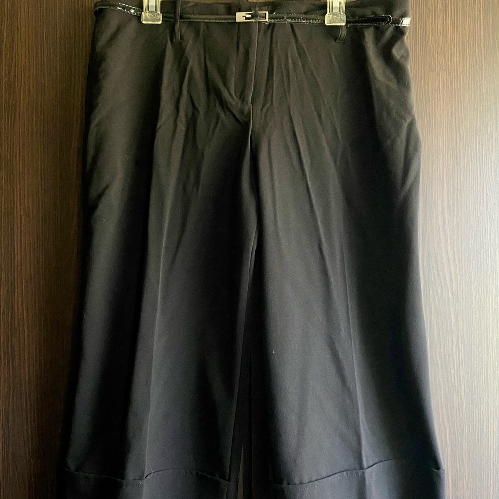 B Wear Byer CA Wide Leg Capri with Belt
